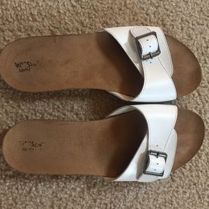 White Sandals
